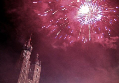 New Year with internet and social media